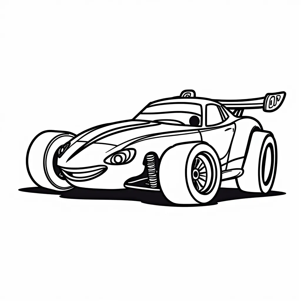 Hotwheels coloring pages