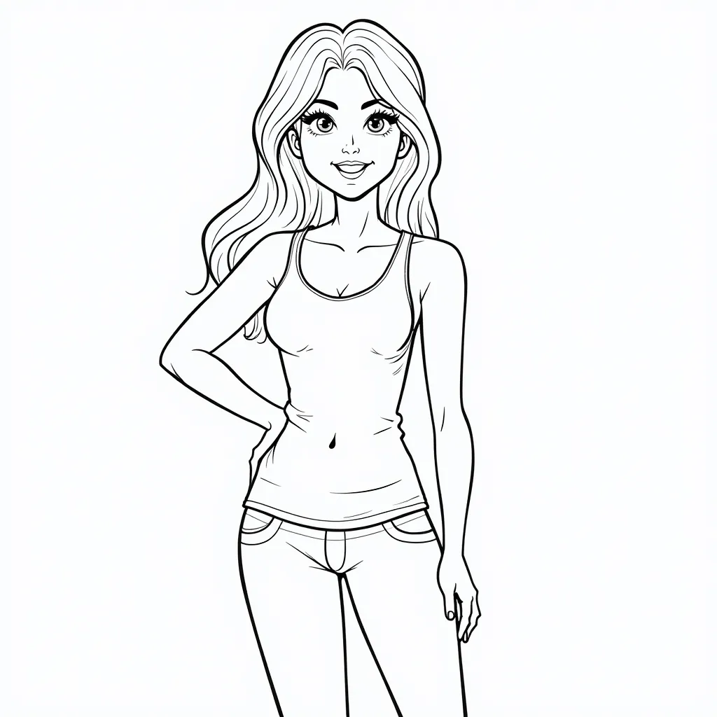  woman with clothes the have fallen off coloring pages