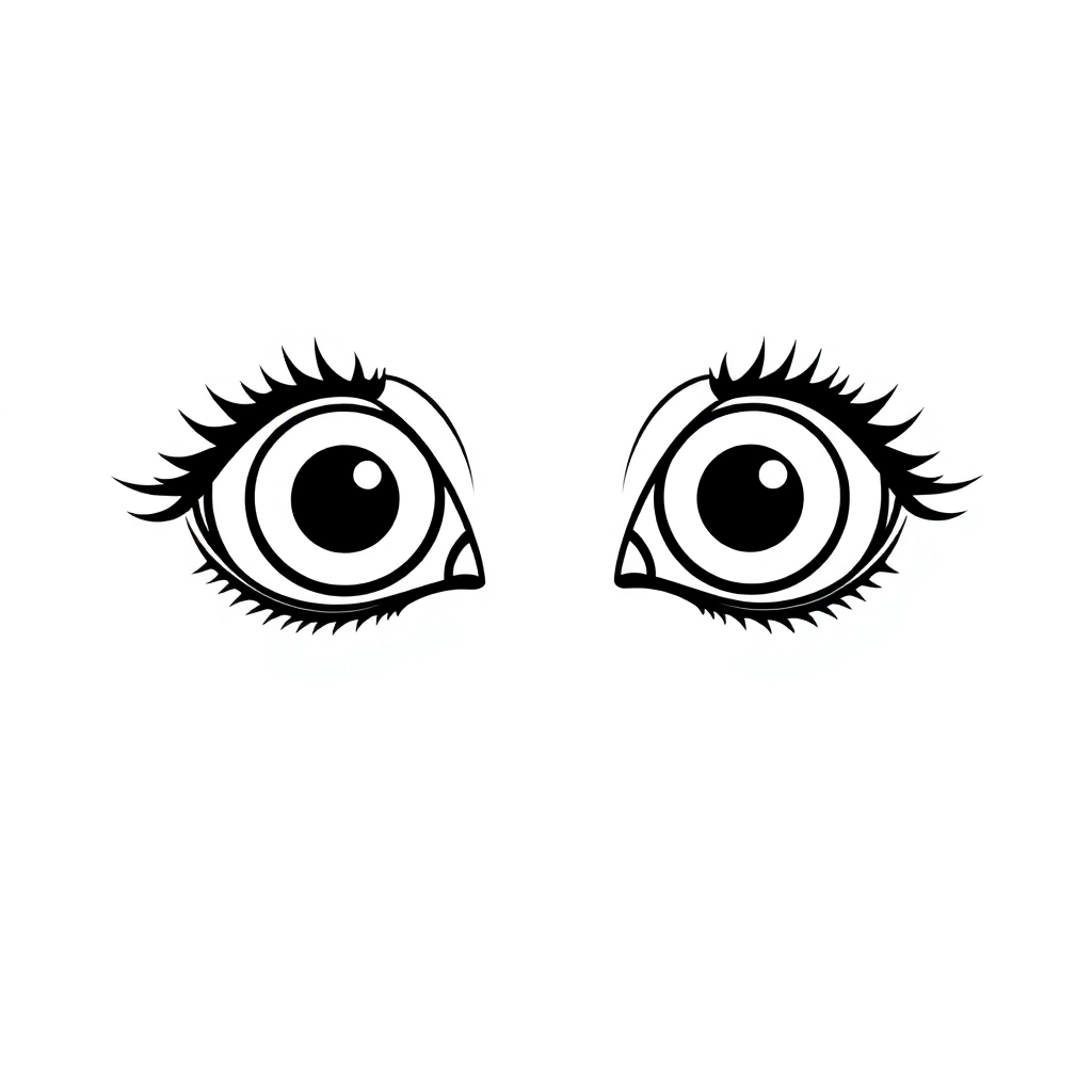 Eyes anatomia  صفحات التلوين