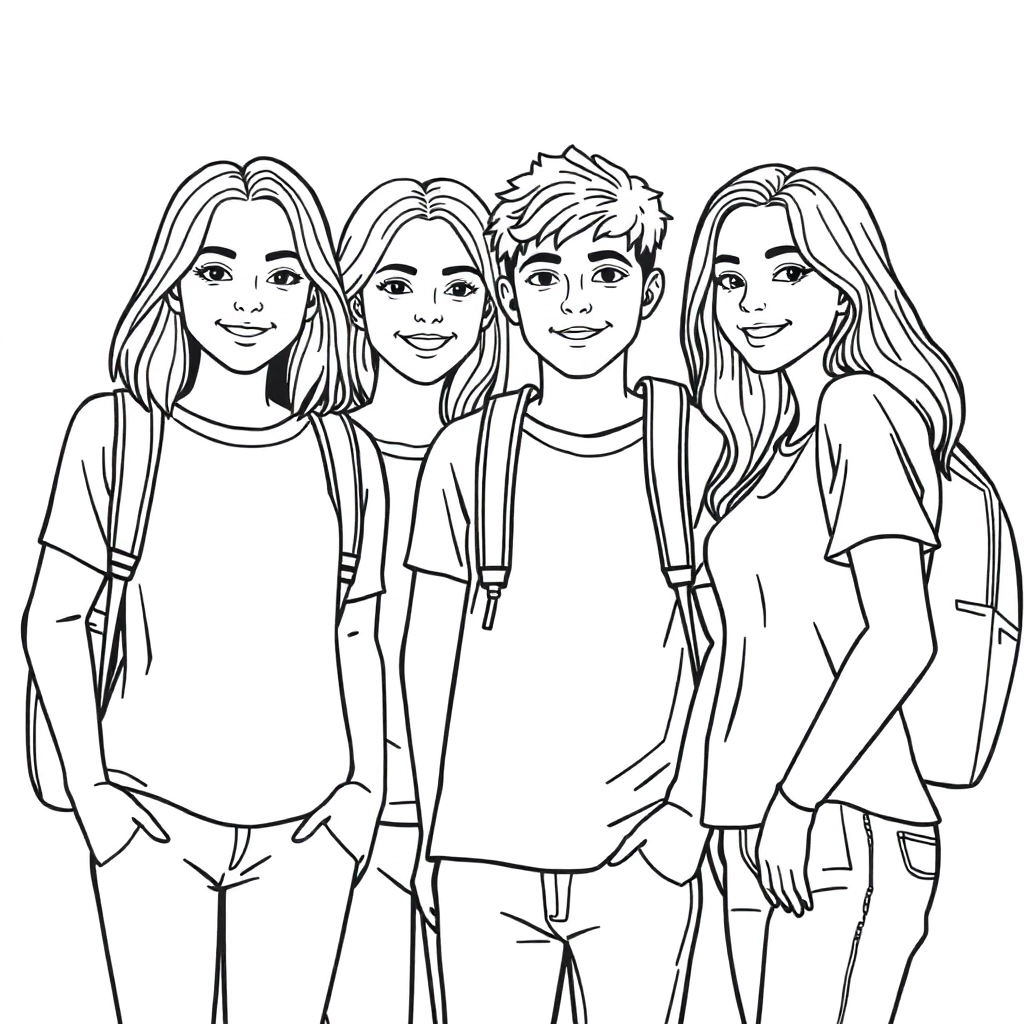 مراهق وامرأة