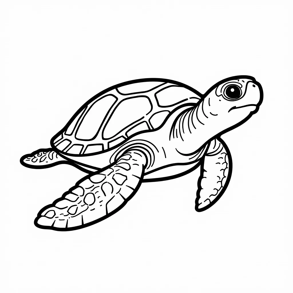 sea turtle coloring pages