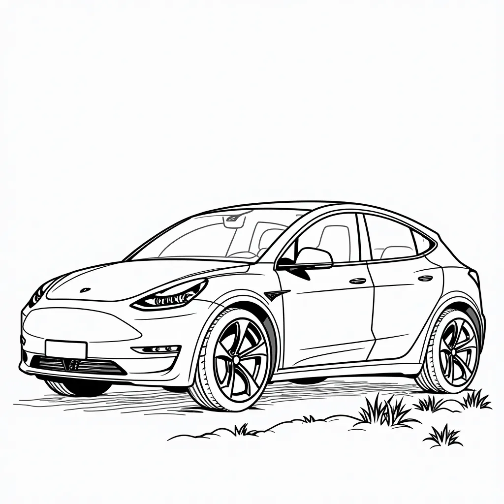 tesla coloring pages