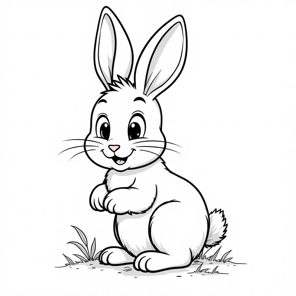 rabbit coloring pages