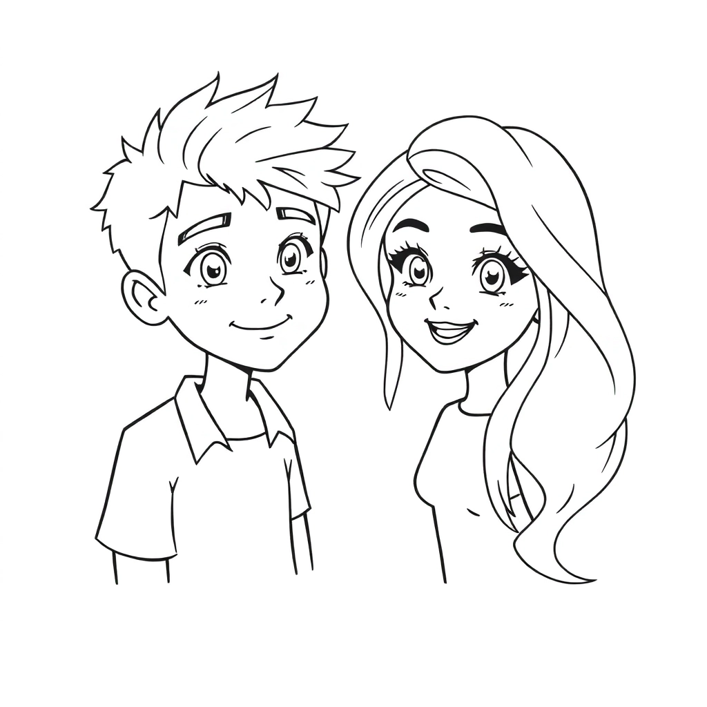 شخصية أنمي ذكورية وأنثوية
