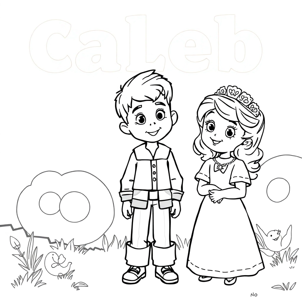 caleb y sofia jworg صفحات التلوين