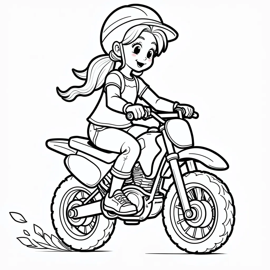 girl riding boy coloring pages