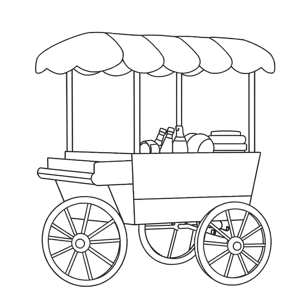cart صفحات التلوين