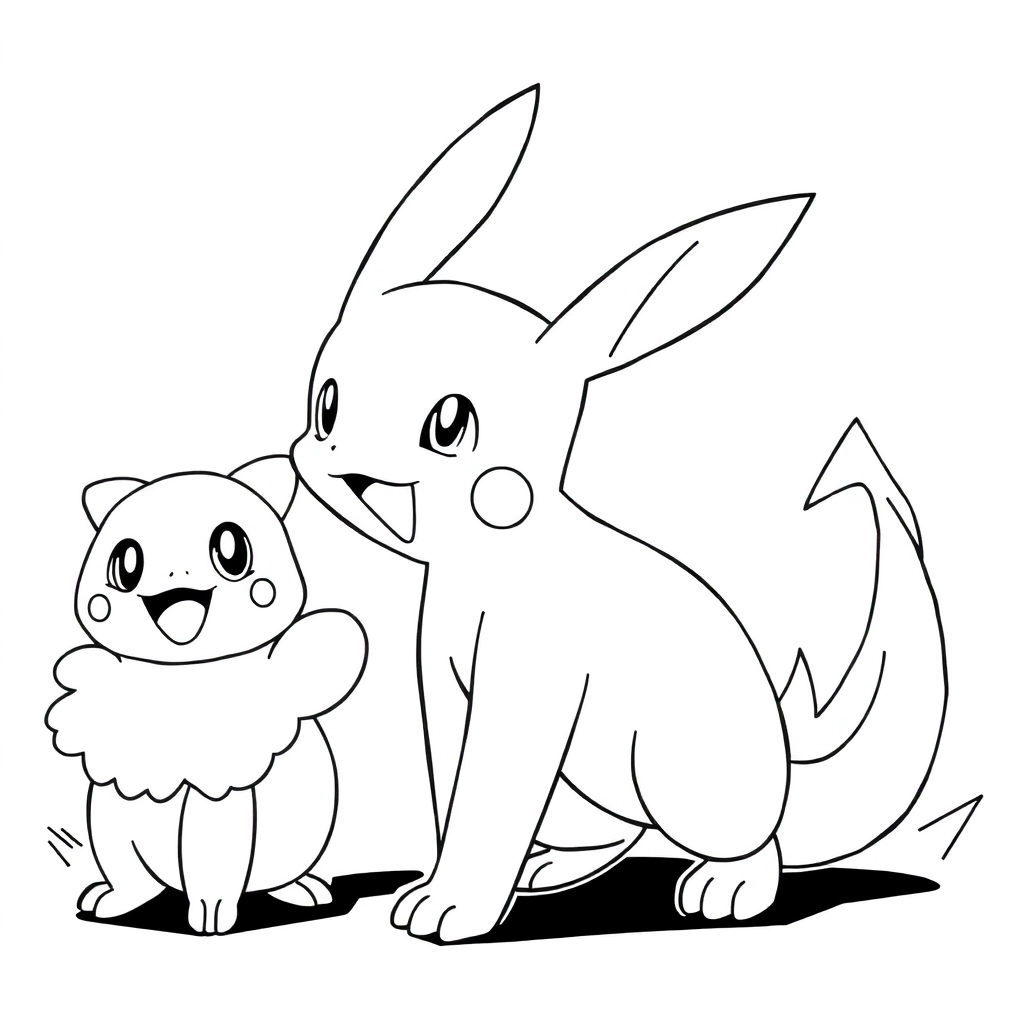 Pokemon صفحات التلوين