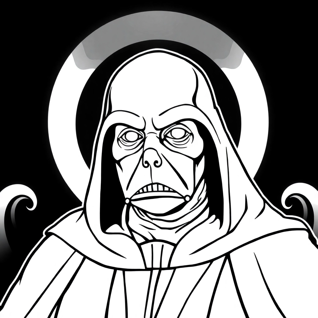 emperor palpatine صفحات التلوين
