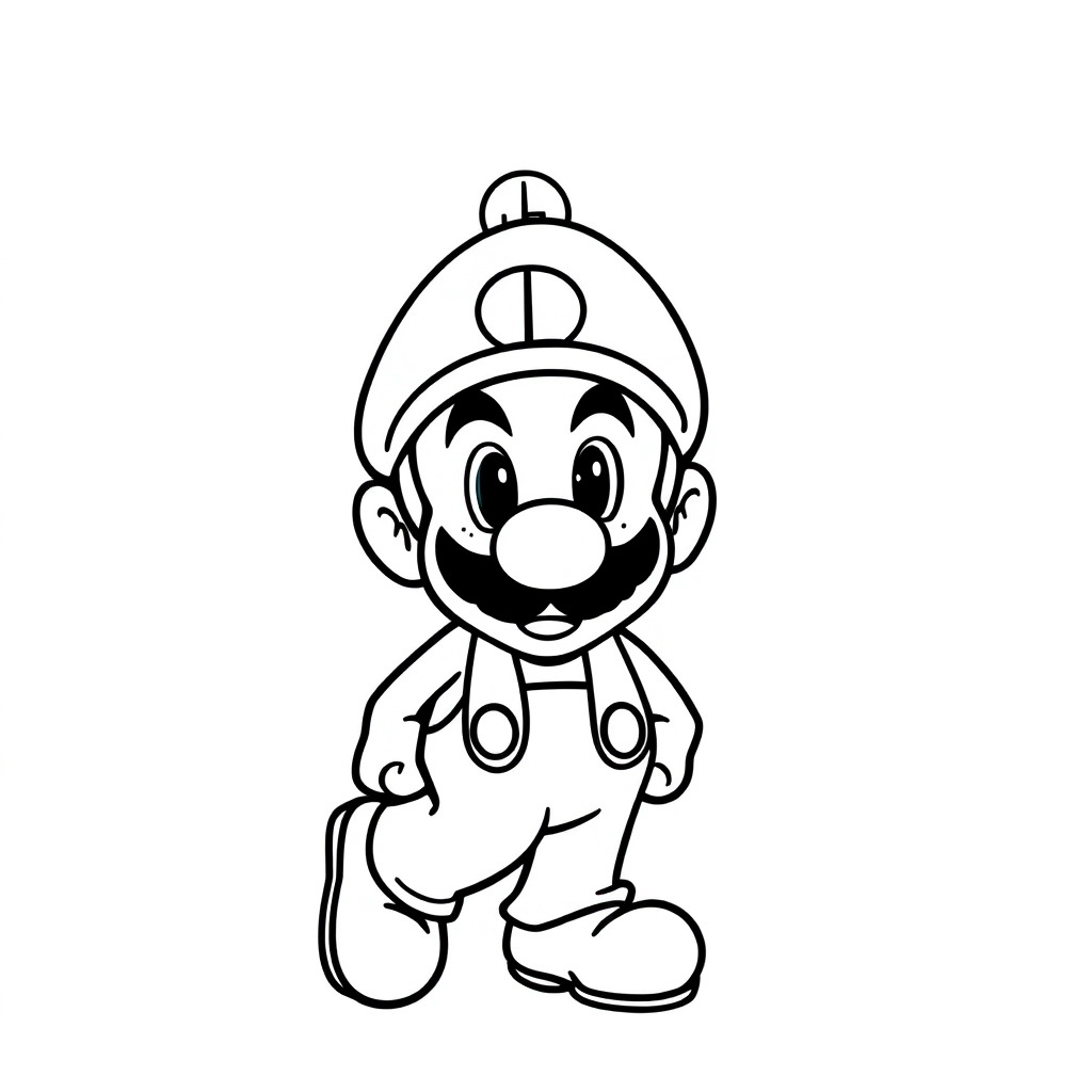Luigi صفحات التلوين