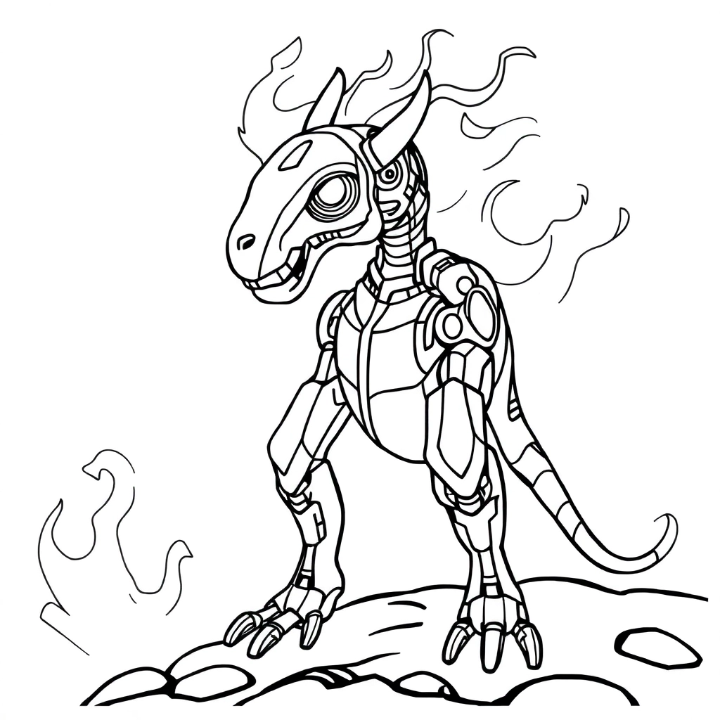 an ai generator being burnt alive صفحات التلوين
