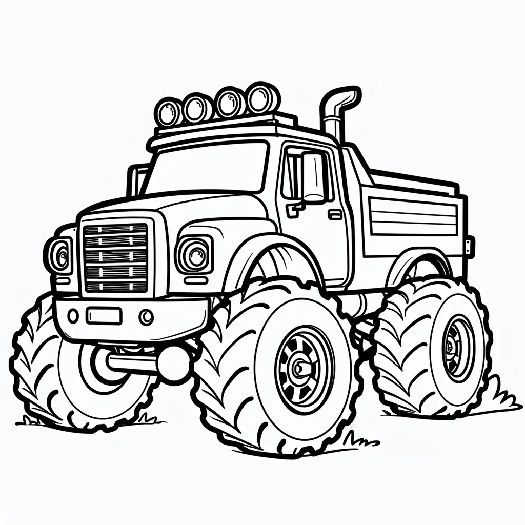 fire truk coloring pages