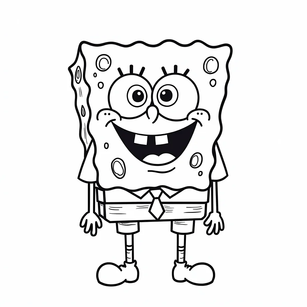 spogeBob coloring pages