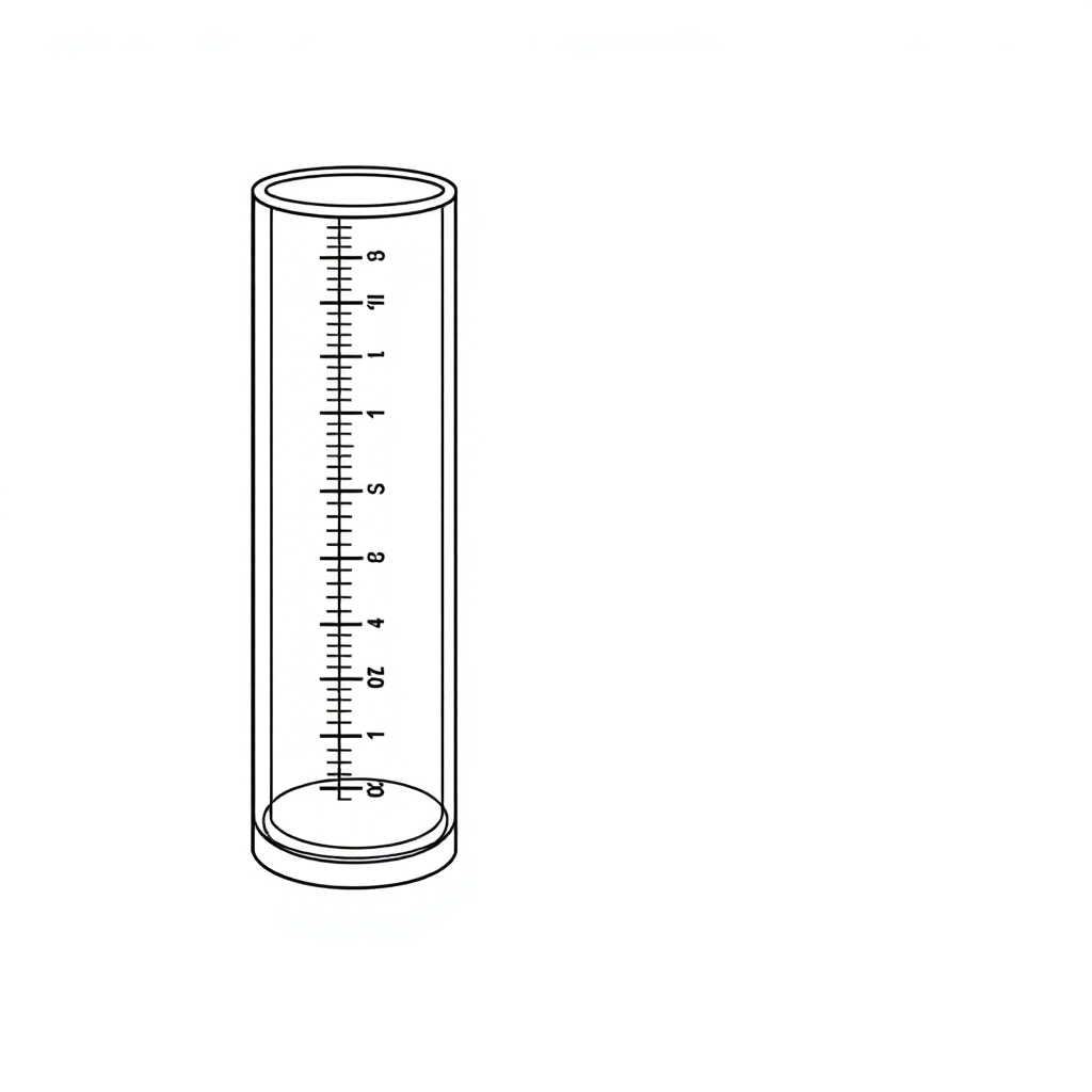 measuring culinder صفحات التلوين