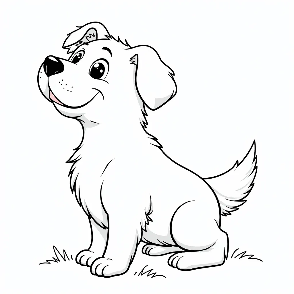 dog coloring pages