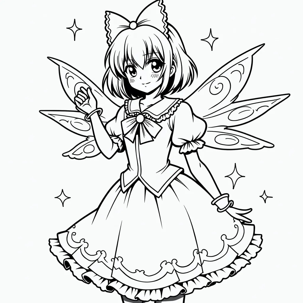 魔法少女小圆 coloring pages