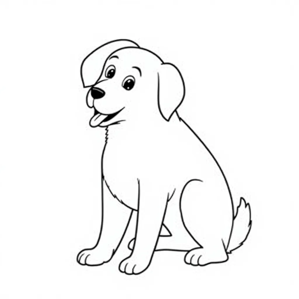 dog coloring pages