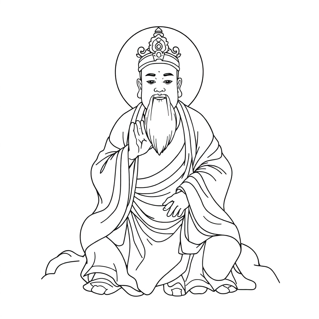 西游记 唐僧 صفحات التلوين