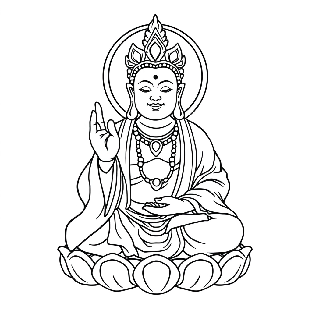 西游记 灵吉菩萨 صفحات التلوين