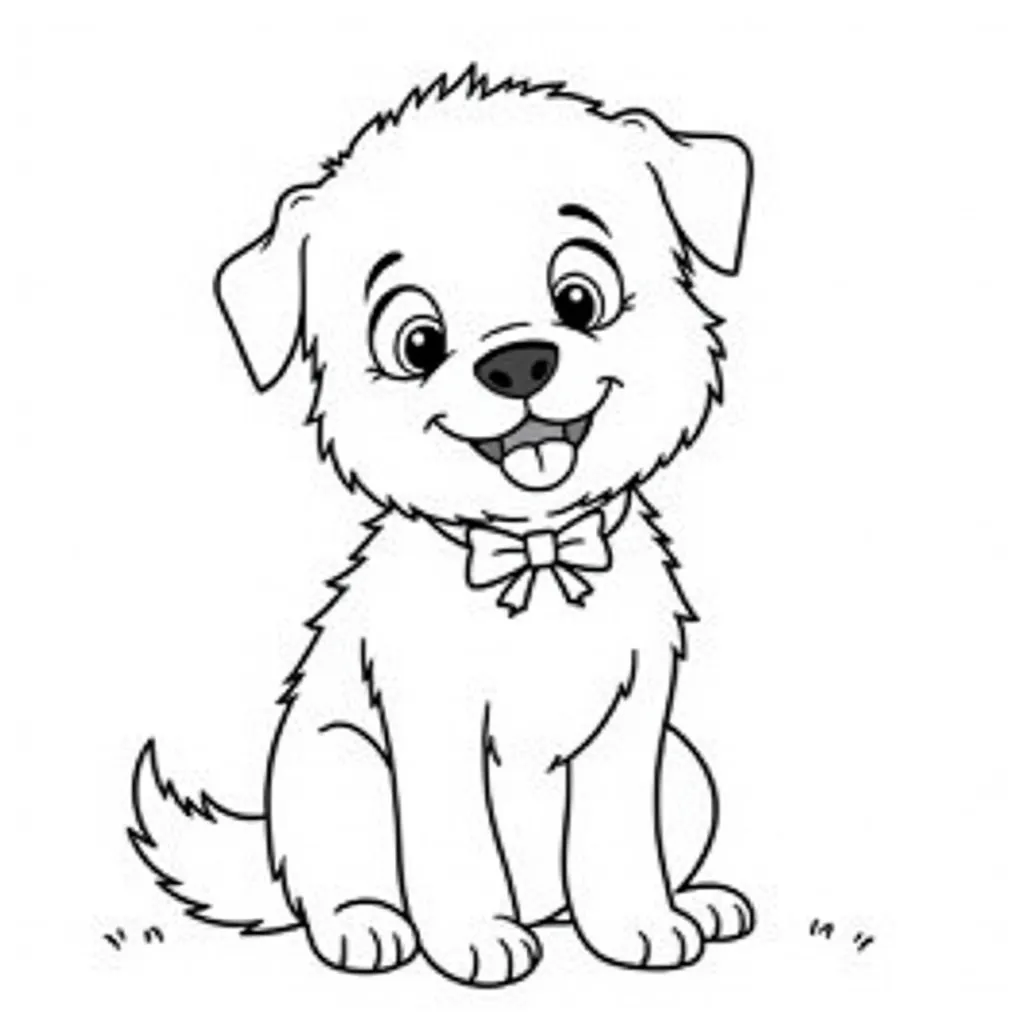 dog coloring pages