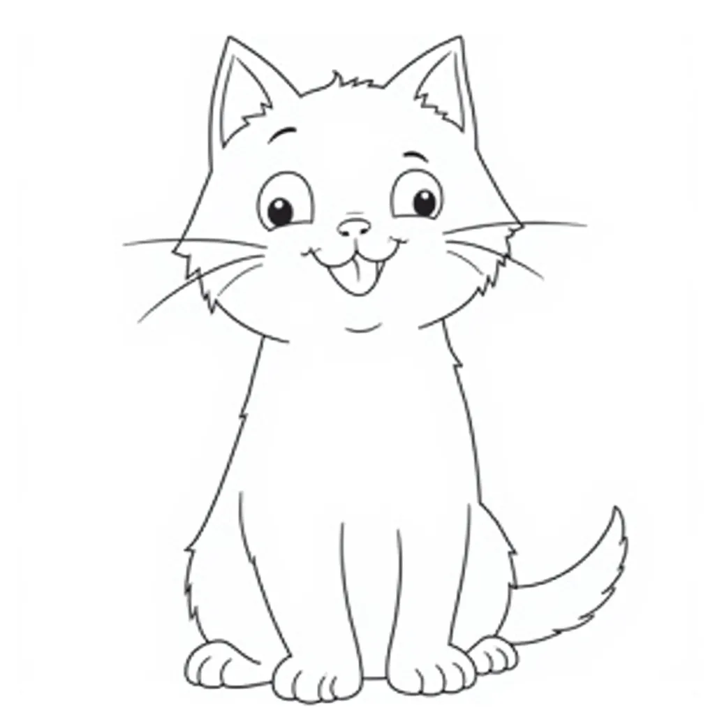 cat coloring pages