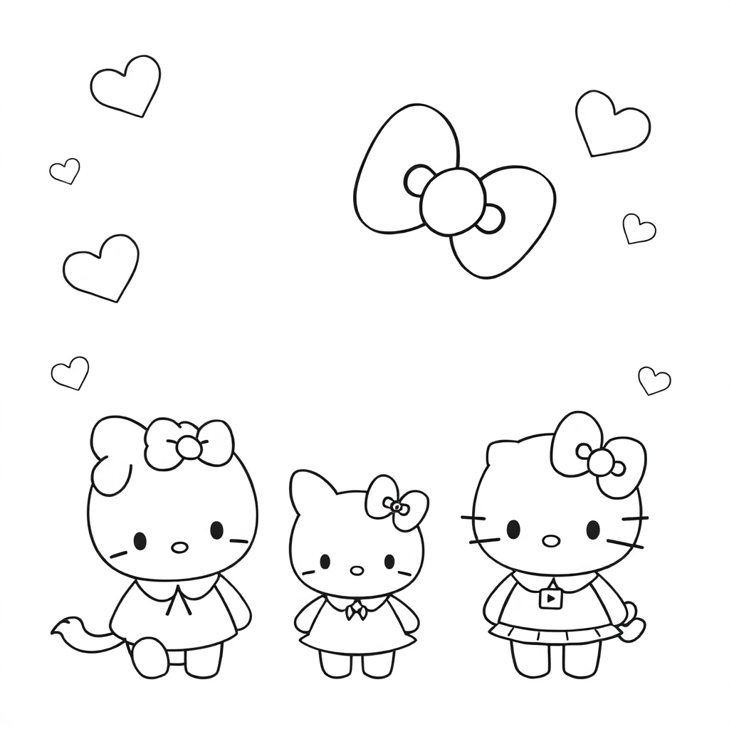 Sanrio صفحات التلوين