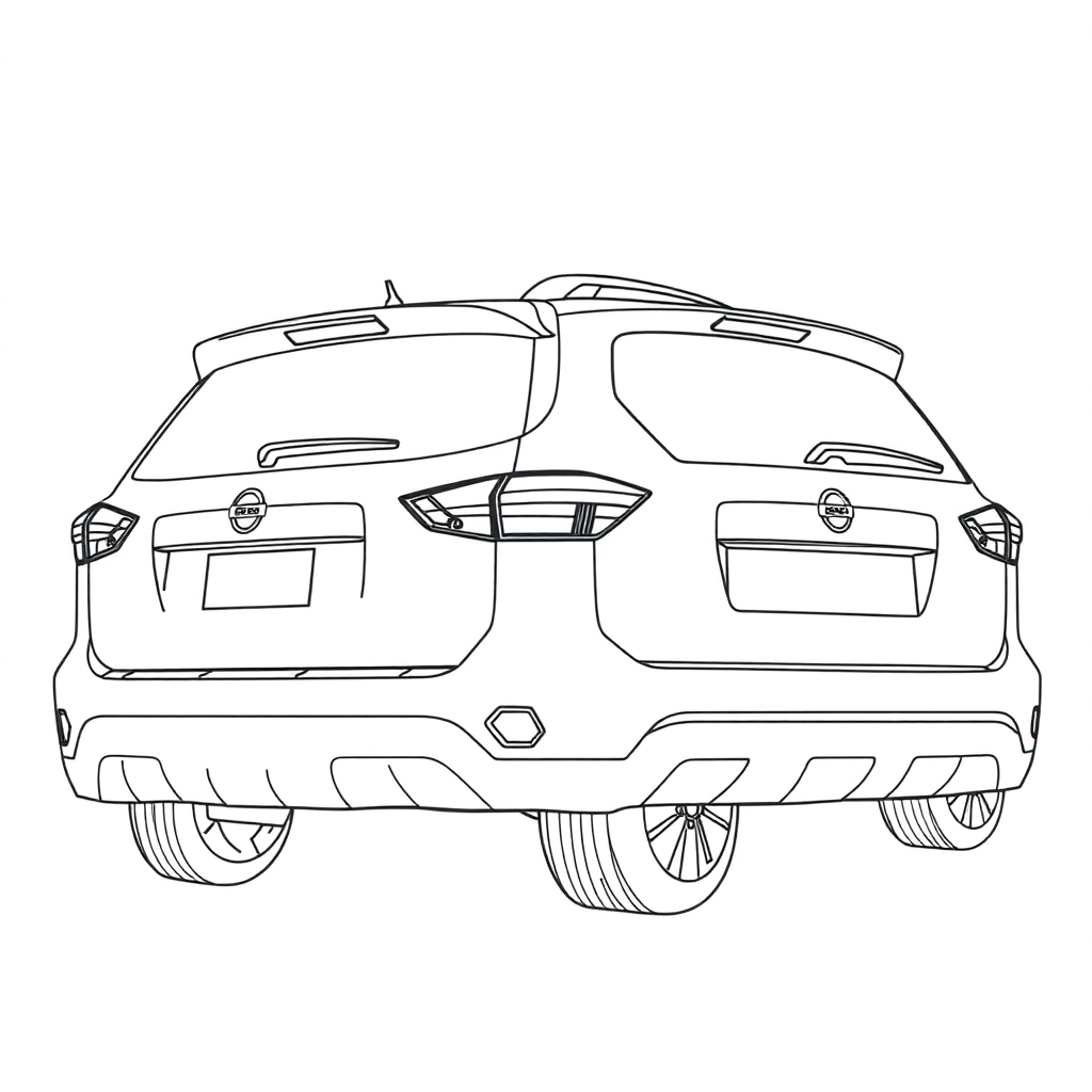 نيسان X-Trail بزاوية 45 درجة