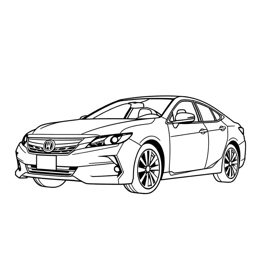 Camry صفحات التلوين