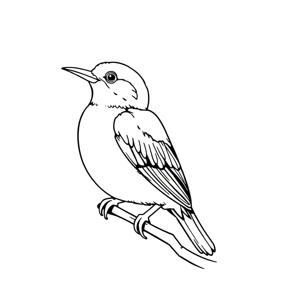 Bird Coloring Pages