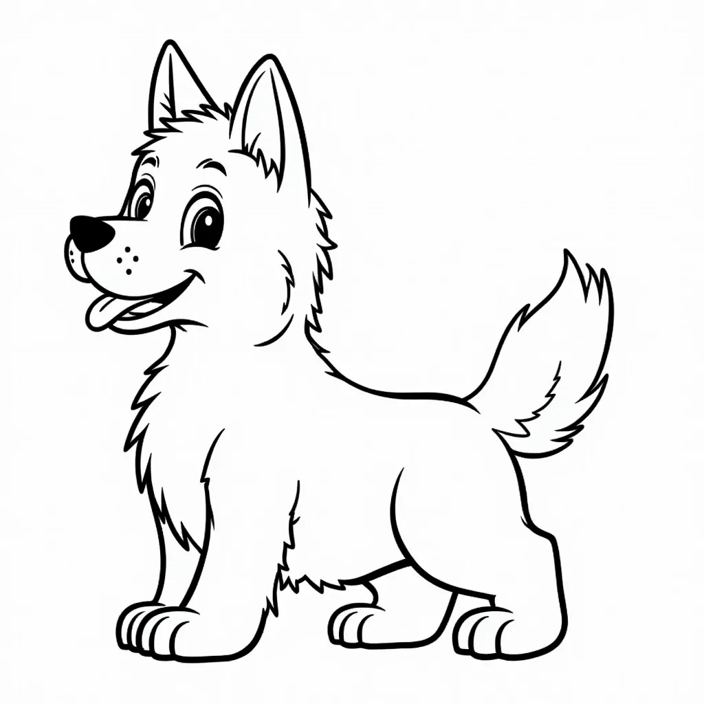 dog coloring pages