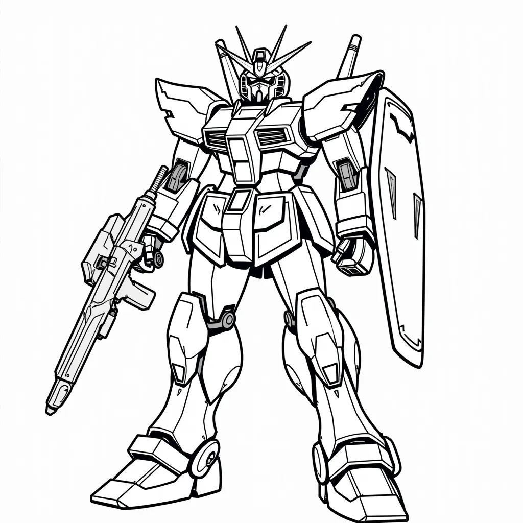 gundam coloring pages