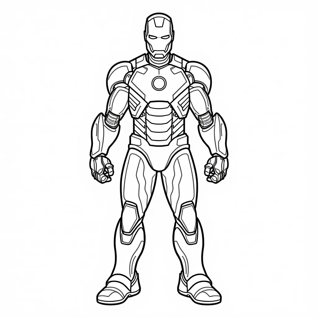 iron man coloring pages