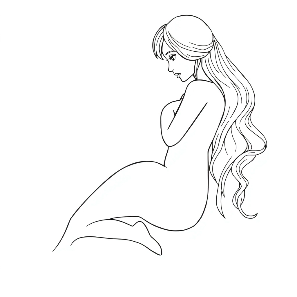 Nude women صفحات التلوين