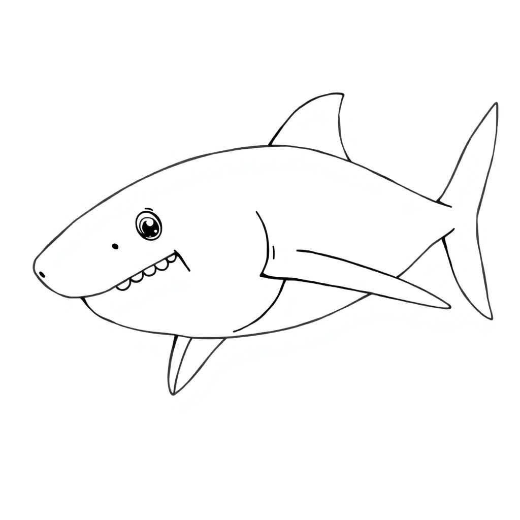 tralalero tralala shark صفحات التلوين