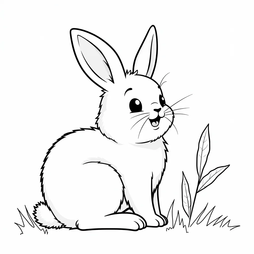 rabbit coloring pages