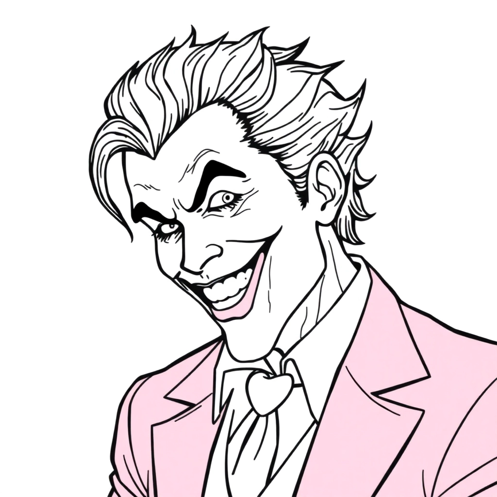 Joker صفحات التلوين