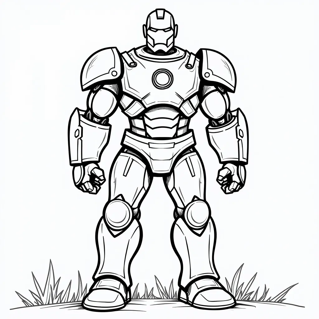 Iron Golem coloring pages