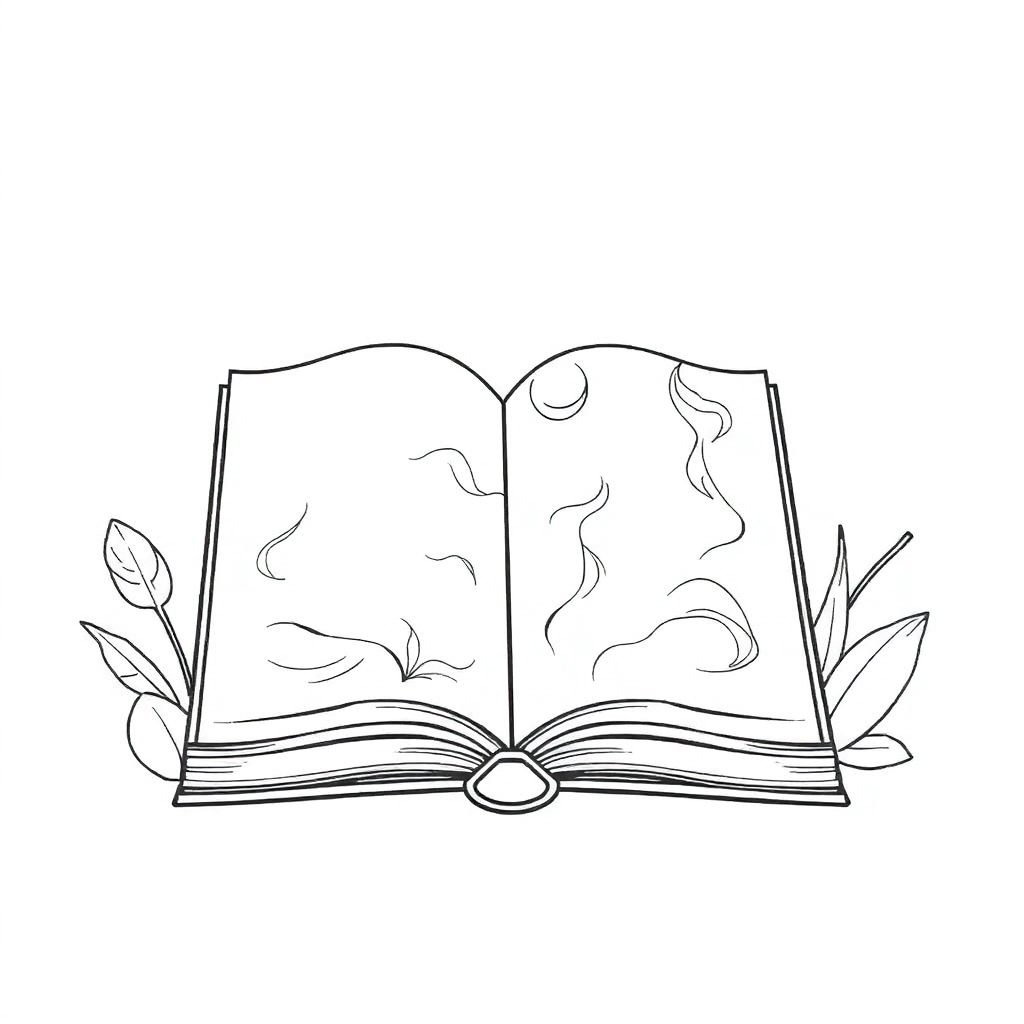 book صفحات التلوين