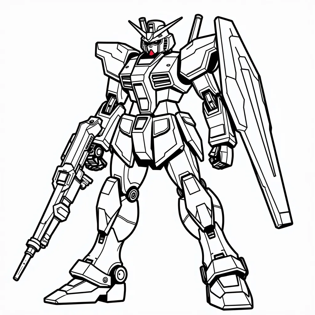 gundam coloring pages