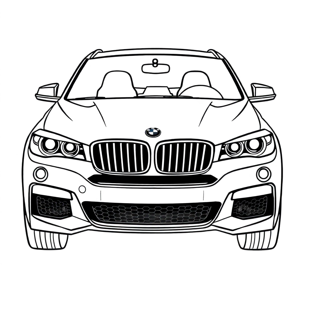 bmw صفحات التلوين