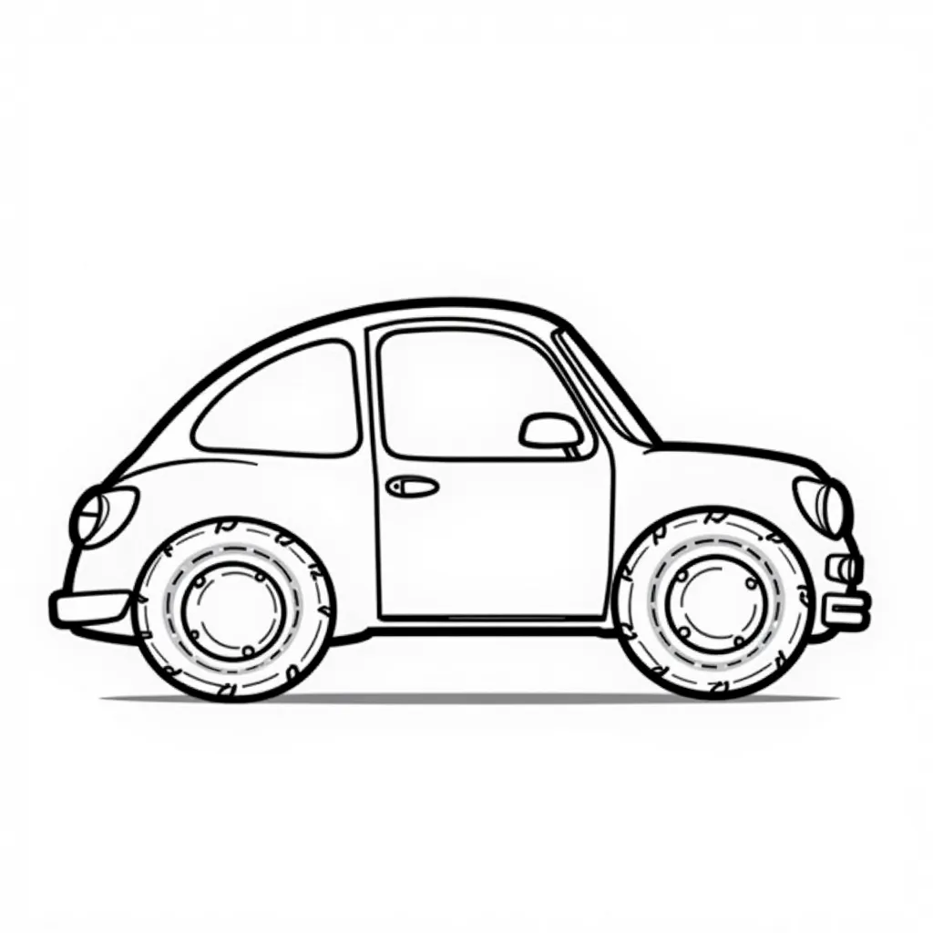 fancy car coloring pages