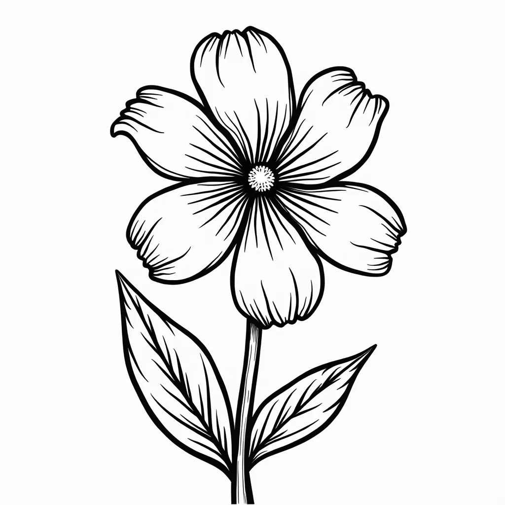 flower coloring pages