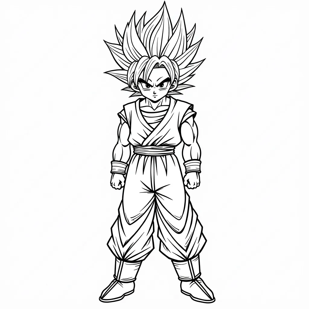 dragon ball  coloring pages