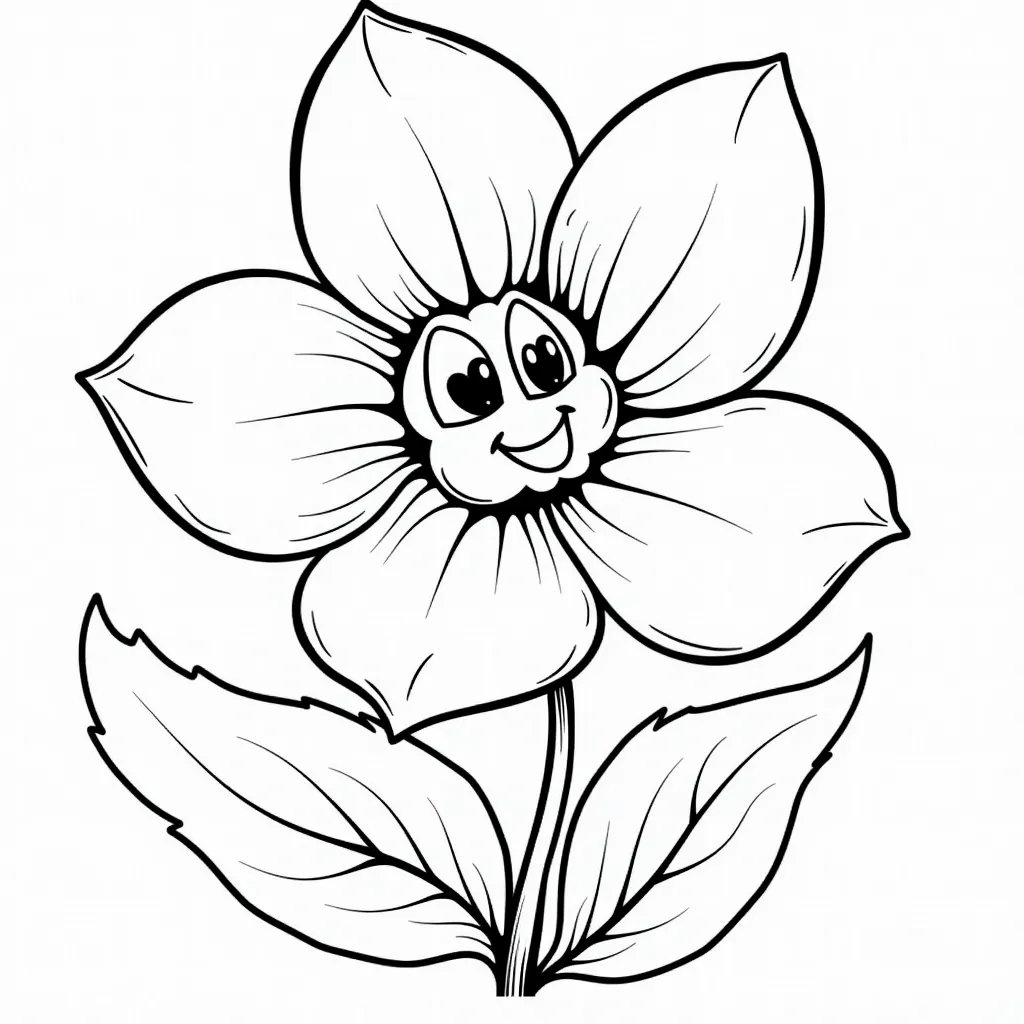 flower coloring pages