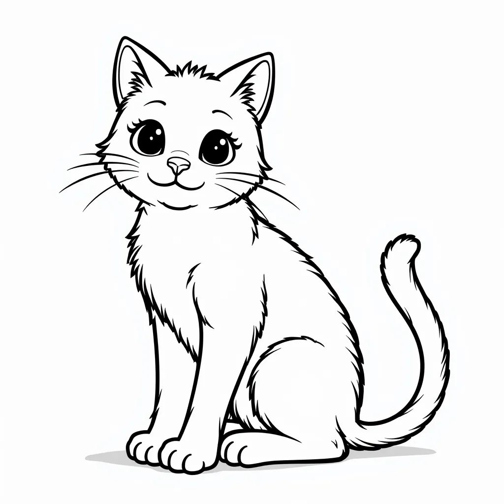 penis cat coloring pages