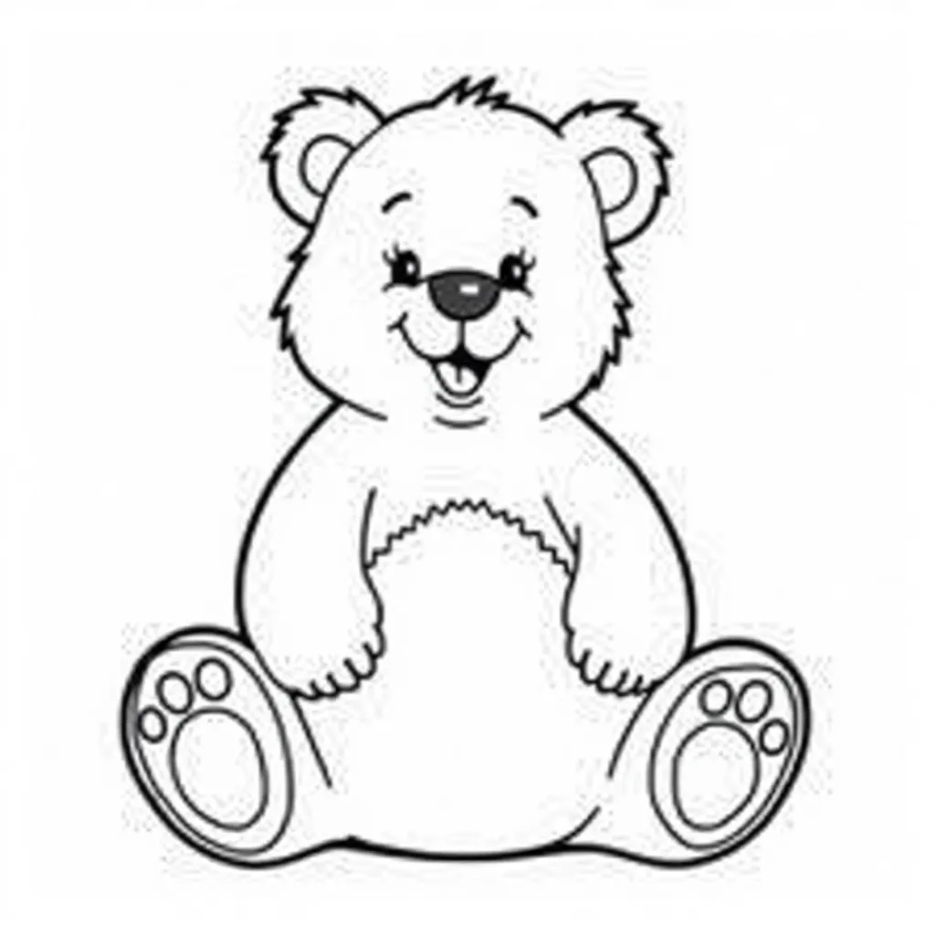 bear coloring pages