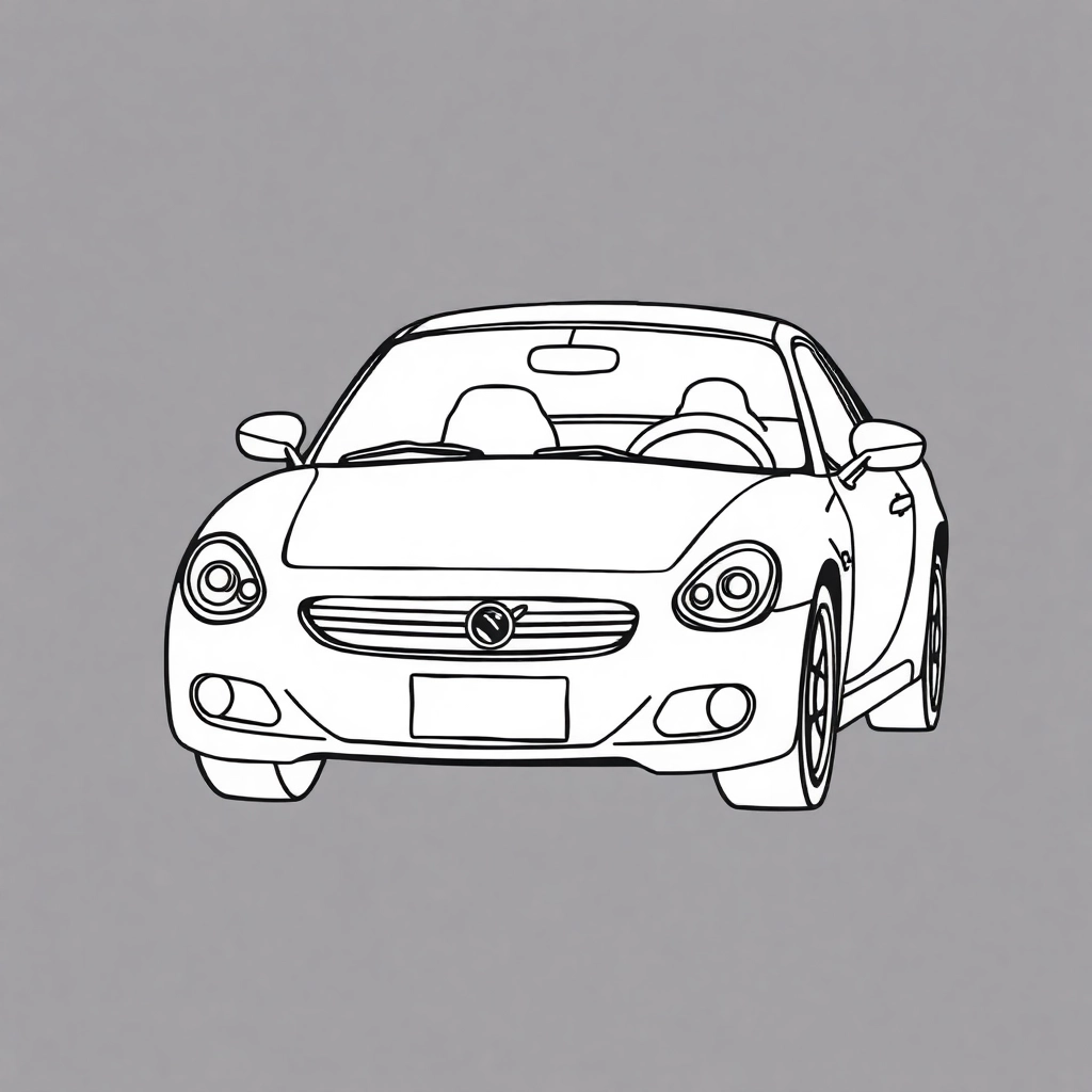 super car صفحات التلوين