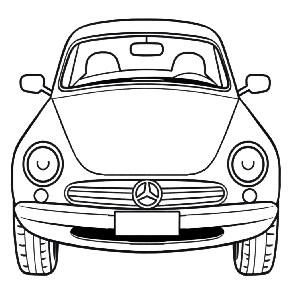 fast car صفحات التلوين
