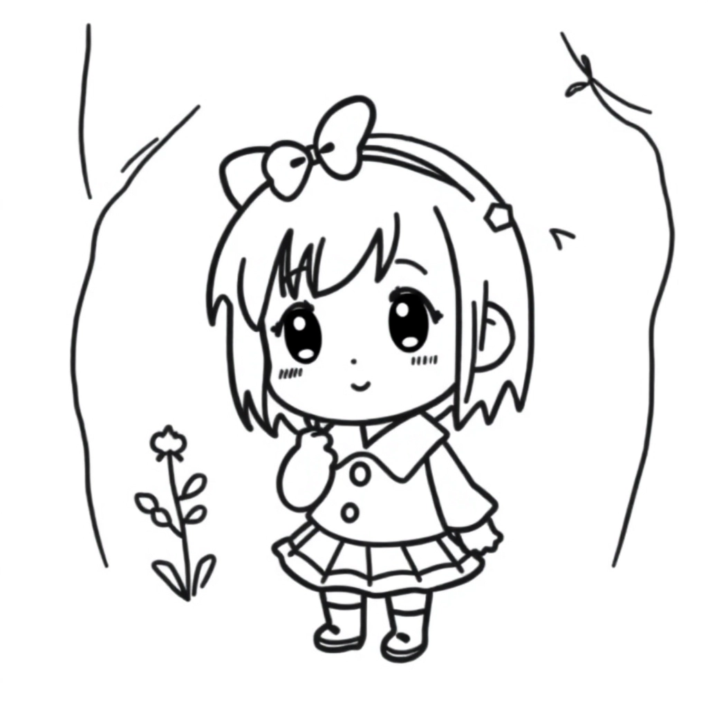 樱桃小丸子 صفحات التلوين
