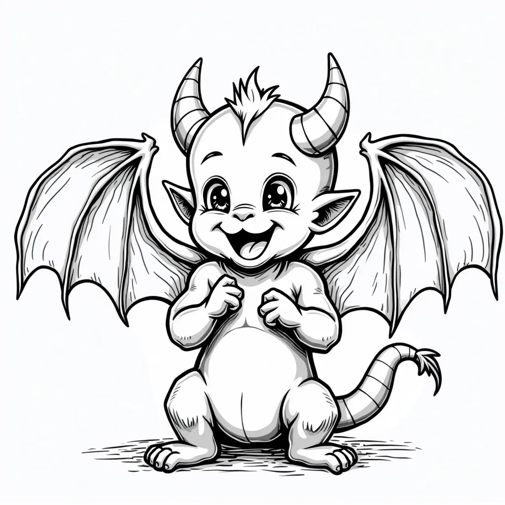 spawn of satan eating a child coloring pages